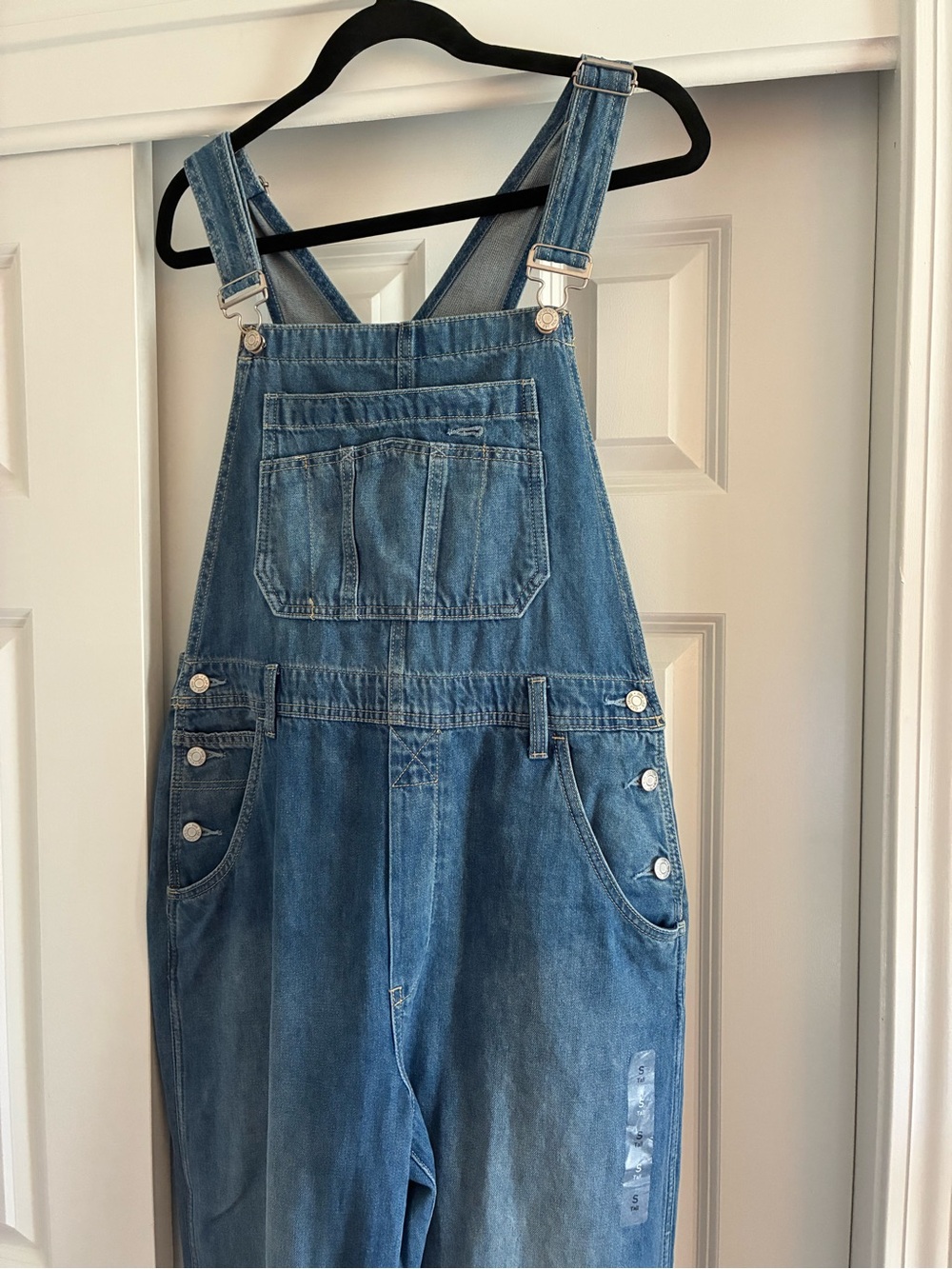 GAP Blue Denim Women's Overalls with Adjustable Straps
